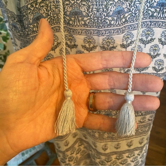 J. Jill • Blue Patterned Lightweight Swimsuit Tunic Coverup • Size M - Picture 3 of 7